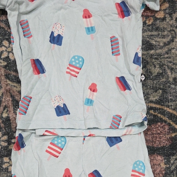 Kyte BABY Toddler Pajama Sets - Wasabi, Crocodile, Powder, and Popsicle - Picture 6 of 9